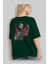 Venom (17) Arka Baskılı Zümrüt Yeşili Oversize T-Shirt Bisiklet Yaka Erkek Kadın 4