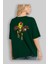 Iron Man (1) Arka Baskılı Zümrüt Yeşili Oversize T-Shirt Bisiklet Yaka Erkek Kadın 4