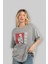 Sukuna Ryoumen 2 Anime Ön Baskılı Gri Oversize T-Shirt %100 Pamuk Erkek Kadın 4