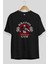 Kratos Gym Ön Baskılı Siyah Oversize T-Shirt Bisiklet Yaka Erkek Kadın 2
