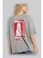Marın Kıtagawa Anime Arka Baskılı Gri Oversize T-Shirt %100 Pamuk Erkek Kadın 3