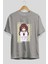 Nene Ebina 1 Anime Ön Baskılı Gri Oversize T-Shirt %100 Pamuk Erkek Kadın 2