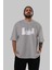 Rei Kiriyama 3 Anime Ön Baskılı Gri Oversize T-Shirt %100 Pamuk Erkek Kadın 5