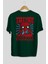 Spiderman (20) Arka Baskılı Zümrüt Yeşili Oversize T-Shirt Bisiklet Yaka Erkek Kadın 2