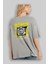 Disorder Streetwear Arka Baskılı Gri Oversize T-Shirt Unisex Erkek Kadın Bisiklet Yaka 3