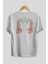 Joker (5) Arka Baskılı Beyaz Oversize T-Shirt Bisiklet Yaka Pamuk Erkek Kadın 2