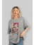 Super Novas One Piece Anime Ön Baskılı Gri Oversize T-Shirt %100 Pamuk Erkek Kadın 4