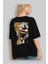 Joker (7) Arka Baskılı Siyah Oversize T-Shirt Bisiklet Yaka Pamuk Erkek Kadın 4