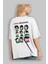 Squid Game (3) Arka Baskılı Beyaz Oversize T-Shirt Bisiklet Yaka Pamuk Erkek Kadın 3