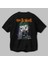 Joker (6) Arka Baskılı Siyah Oversize T-Shirt Bisiklet Yaka Pamuk Erkek Kadın 3