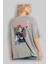 Mako Mankanshoku 2 Anime Arka Baskılı Gri Oversize T-Shirt %100 Pamuk Erkek Kadın 3