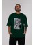 Marin Kitagawa 1 Anime Ön Baskılı Zümrüt Yeşili Oversize T-Shirt Erkek Kadın 5