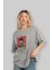 Gon Freecss Hunter x Hunter 5 Anime Ön Baskılı Gri Oversize T-Shirt %100 Pamuk Erkek Kadın 4
