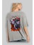 Guts Berserk Anime Arka Baskılı Gri Oversize T-Shirt %100 Pamuk Erkek Kadın 3