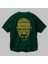Breaking Bad Arka Baskılı Zümrüt Yeşili Oversize T-Shirt Unisex Erkek Kadın Bisiklet Yaka 3