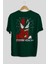 Spiderman Venom Arka Baskılı Zümrüt Yeşili Oversize T-Shirt Bisiklet Yaka Erkek Kadın 2