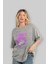 Sasuke Uchıha Naruto Anime Ön Baskılı Gri Oversize T-Shirt %100 Pamuk Erkek Kadın 4