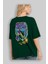 Absolute Hardcore Arka Baskılı Zümrüt Yeşili Oversize T-Shirt Unisex Erkek Kadın Bisiklet Yaka 4