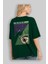 Now You See Me Arka Baskılı Zümrüt Yeşili Oversize T-Shirt Erkek Kadın Bisiklet Yaka 4