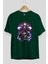 Black Clover Devıl Unıon Anime Ön Baskılı Zümrüt Yeşili Oversize T-Shirt Erkek Kadın 2