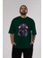 Black Clover Devıl Unıon Anime Ön Baskılı Zümrüt Yeşili Oversize T-Shirt Erkek Kadın 5