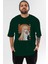 Umaru Doma 5 Anime Ön Baskılı Zümrüt Yeşili Oversize T-Shirt Erkek Kadın 1