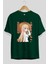 Umaru Doma 5 Anime Ön Baskılı Zümrüt Yeşili Oversize T-Shirt Erkek Kadın 2