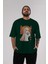 Umaru Doma 5 Anime Ön Baskılı Zümrüt Yeşili Oversize T-Shirt Erkek Kadın 5