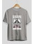 John Wick Biker Ön Baskılı Gri Oversize T-Shirt Unisex Erkek Kadın Bisiklet Yaka 2
