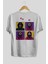 Squid Game (1) Arka Baskılı Beyaz Oversize T-Shirt Bisiklet Yaka Pamuk Erkek Kadın 2