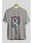 Hisoka Morow 2 2 Anime Ön Baskılı Gri Oversize T-Shirt %100 Pamuk Erkek Kadın 2