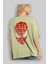 Spiderman Arka Baskılı Bej Oversize T-Shirt Erkek Kadın 3