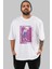 Killua Zoldyck 3 1 Anime Ön Baskılı Beyaz Oversize T-Shirt Erkek Kadın 1