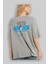 The Justice Arka Baskılı Gri Oversize T-Shirt Unisex Erkek Kadın Bisiklet Yaka 3