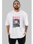 Maki Zenin Chaınsawman 1 Anime Ön Baskılı Beyaz Oversize T-Shirt Erkek Kadın 1