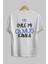 He Öyle Mi Olmuş Kanka Arka Baskılı Beyaz Oversize T-Shirt Erkek Kadın Bisiklet Yaka 2