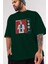 Kento Nanami 1 Anime Ön Baskılı Zümrüt Yeşili Oversize T-Shirt Erkek Kadın 3