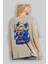 Naruto Uzumaki Anime Arka Baskılı Bej Oversize T-Shirt %100 Pamuk Erkek Kadın 3