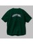 Good Time Arka Baskılı Zümrüt Yeşili Oversize T-Shirt Unisex Erkek Kadın Bisiklet Yaka 3