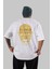 Breaking Bad Arka Baskılı Beyaz Oversize T-Shirt Erkek Kadın Bisiklet Yaka 1