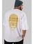 Breaking Bad Arka Baskılı Beyaz Oversize T-Shirt Erkek Kadın Bisiklet Yaka 3
