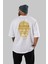 Breaking Bad Arka Baskılı Beyaz Oversize T-Shirt Erkek Kadın Bisiklet Yaka 5