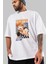 Shouyou Hinata 9 Anime Ön Baskılı Beyaz Oversize T-Shirt Erkek Kadın 3