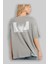 Rei Kiriyama 3 Anime Arka Baskılı Gri Oversize T-Shirt %100 Pamuk Erkek Kadın 3