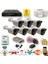 7 Kameralı Set - Yapay Zeka Özellikli Gece Görüşlü 5 MP Sony Lensli FullHD Güvenlik Kamerası Seti 5136-9008 1