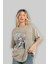 Marin Kitagawa 1 Anime Ön Baskılı Bej Oversize T-Shirt Erkek Kadın 3