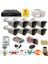 8 Kameralı Set - Yapay Zeka Özellikli Gece Görüşlü 5 MP Sony Lensli FullHD Güvenlik Kamerası Seti 5136-9008 1