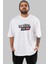 Bu Dizel Seni Üzer Ön Baskılı Beyaz Oversize T-Shirt Erkek Kadın Bisiklet Yaka 1