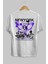 New York Street Style Arka Baskılı Beyaz Oversize T-Shirt Erkek Kadın Bisiklet Yaka 2