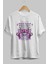 Rebel Squad Ön Baskılı Beyaz Oversize T-Shirt Erkek Kadın Bisiklet Yaka 2